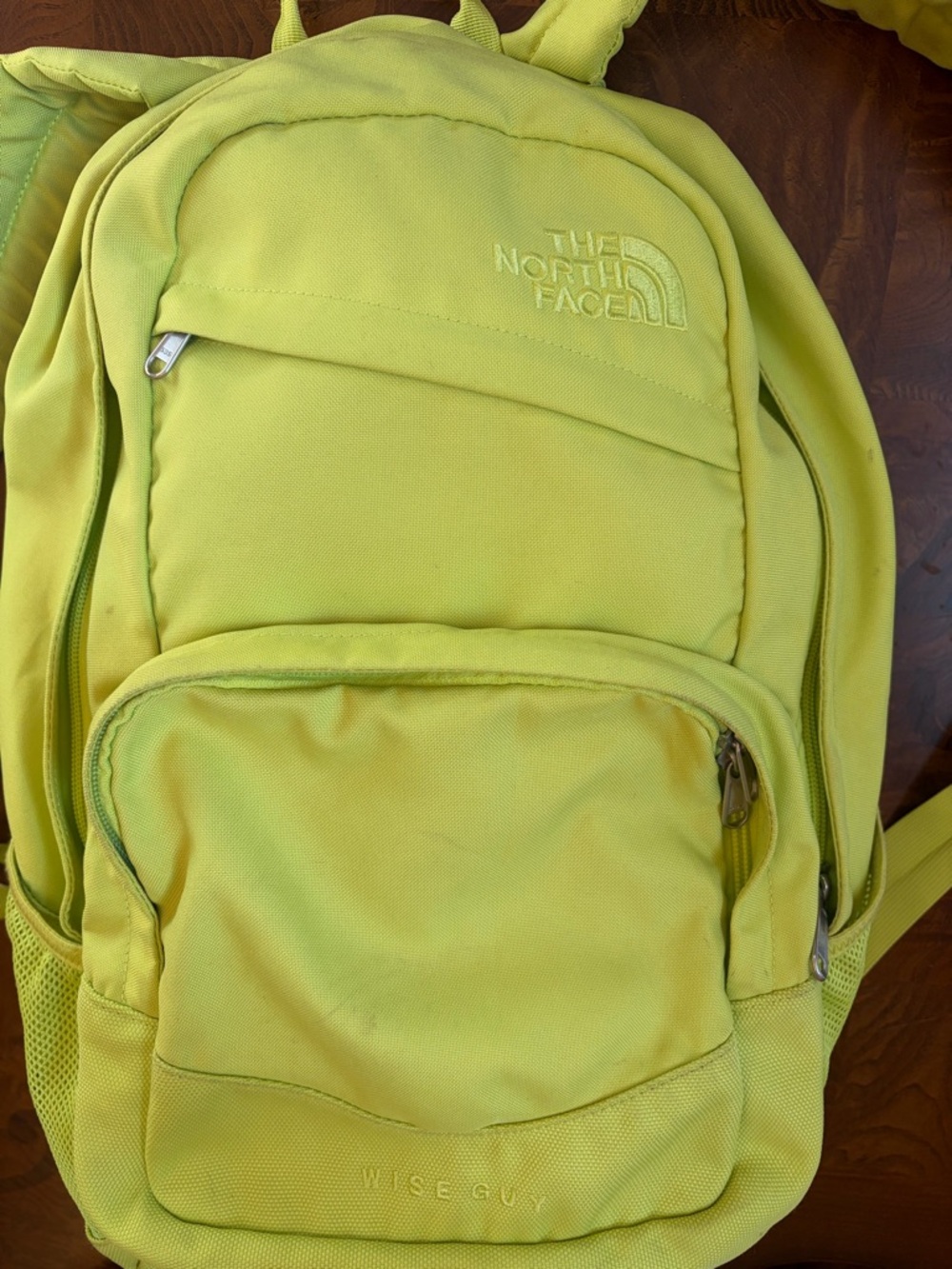 The North Face Neon green Daypack Backpack
